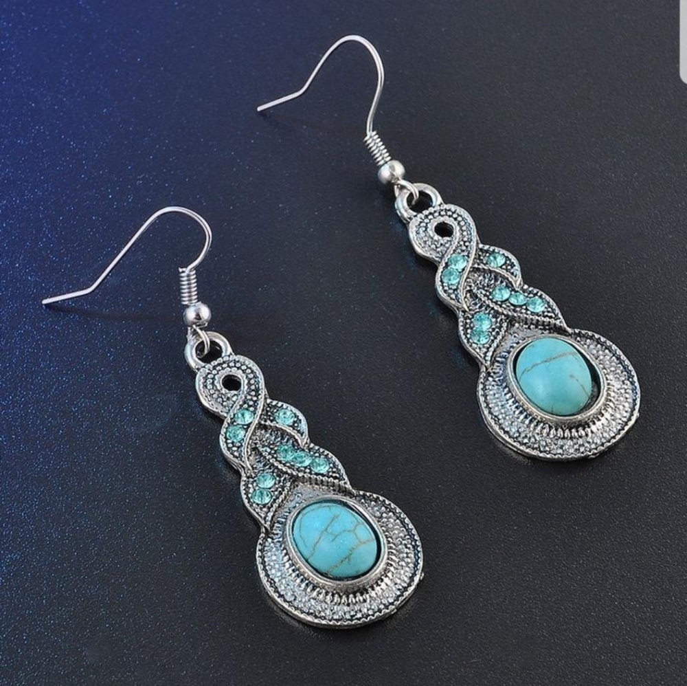 Boho Turqoise Earrings